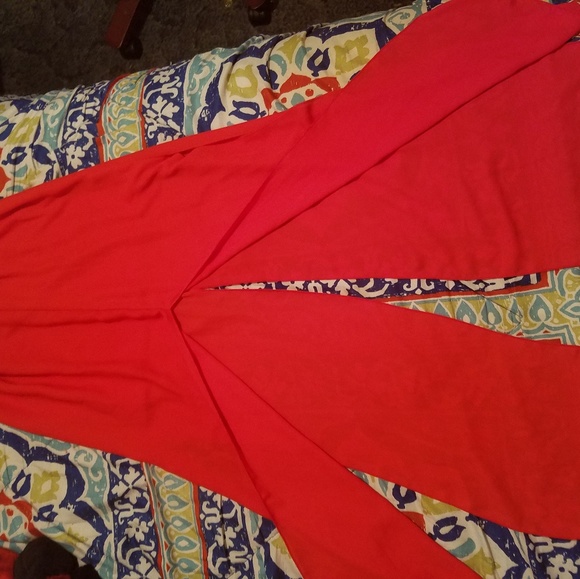 💥💣3/20Red Split Maxi Skirt - Picture 5 of 5